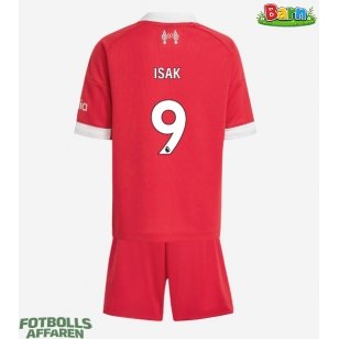Liverpool Alexander Isak #9 Hemmaställ Barn 2025-26 Kortärmad (+ Korta byxor)